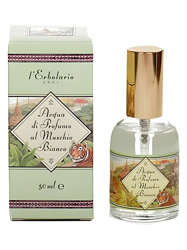 Frasco de Acqua di Profumo al Muschio Bianco, de L'Erbolario