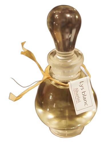 Frasco de Lys Blanc, de Sharini Parfums Naturels