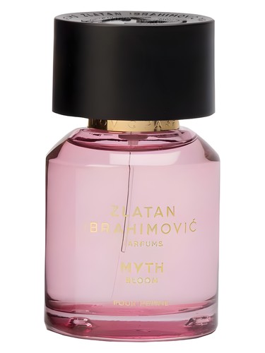 Frasco de Myth Bloom, de Zlatan Ibrahimovic Parfums
