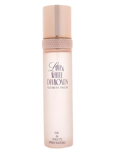 Frasco de Love & White Diamonds, de Elizabeth Taylor