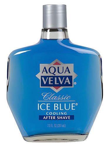 Frasco de Aqua Velva Ice Blue — Williams