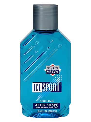 Frasco de Aqua Velva Ice Sport, de Williams