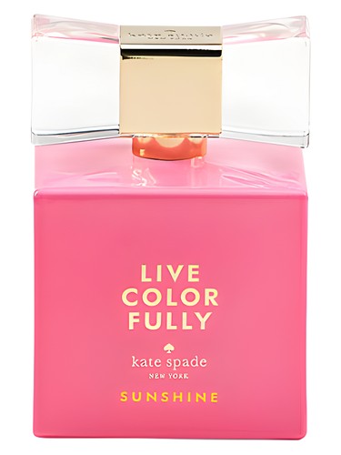 Frasco de Live Colorfully Sunshine 2017, de Kate Spade