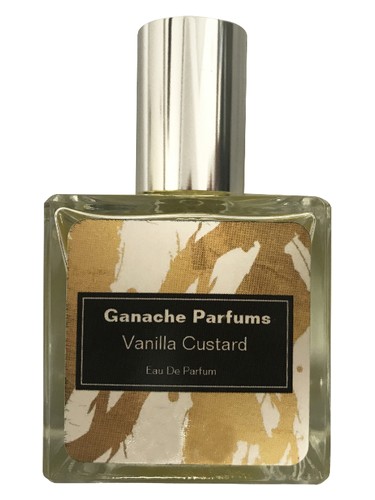 Frasco de Vanilla Custard, de Ganache Parfums