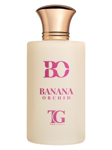 Frasco de Banana Orchid, de Ted Green Cayman Islands