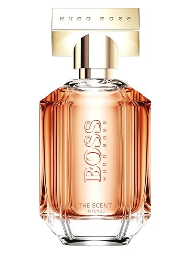 Frasco de Boss The Scent For Her Intense, de Hugo Boss