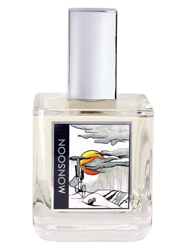 Frasco de Monsoon, de Dame Perfumery