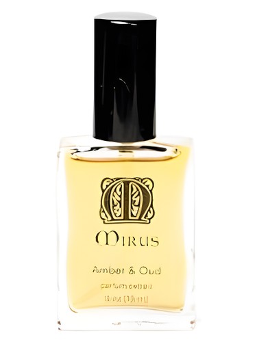 Frasco de Amber & Oud, de Mirus Fine Fragrance