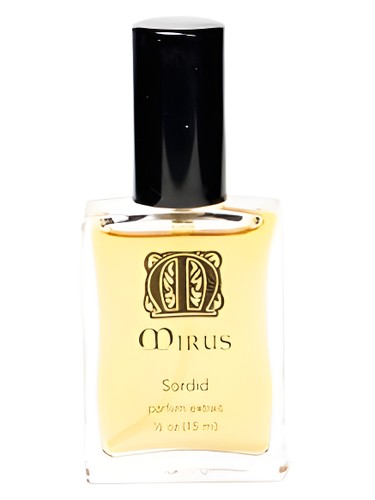 Frasco de Sordid, de Mirus Fine Fragrance