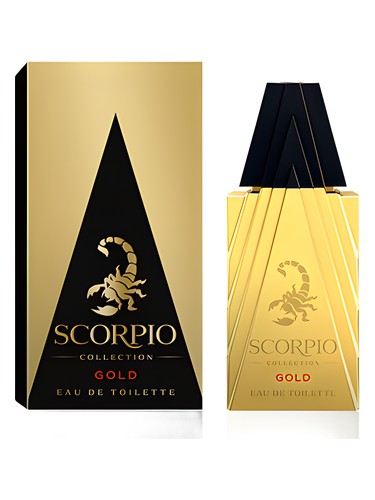 Frasco de Scorpio Collection Gold, de Scorpio