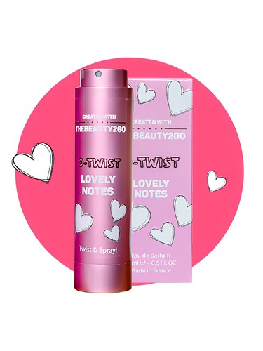 Frasco de Lovely Notes, de O-Twist