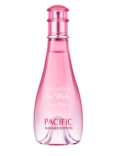 Frasco de Cool Water Woman Sea Rose Pacific Summer Edition, de Davidoff