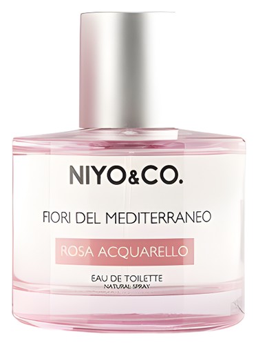 Frasco de Rosa Acquarello, de NIYO&CO