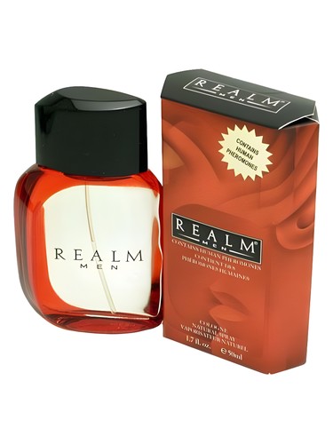 Frasco de Realm Men, de Erox