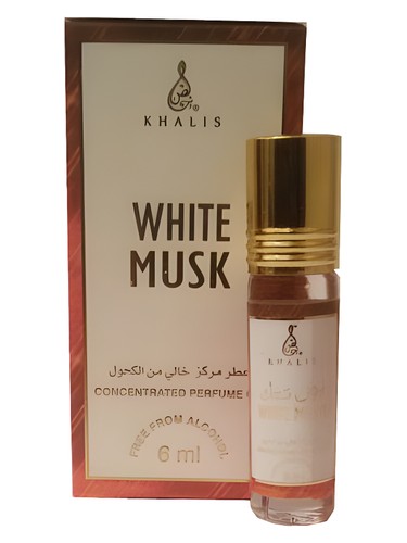 Frasco de White Musk, de Khalis