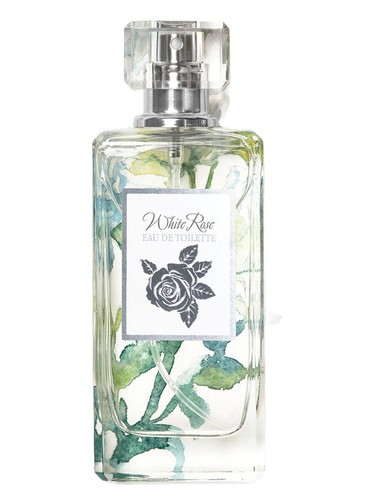 Frasco de White Rose, de Ninel Perfume