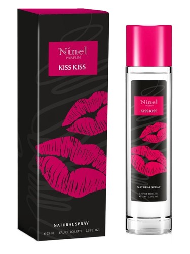 Frasco de Kiss Kiss, de Ninel Perfume