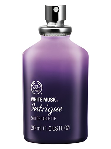 Frasco de White Musk Intrigue, de The Body Shop
