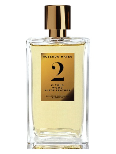 Frasco de Rosendo Mateu No 2 Citrus, Wood, Suede Leather, de Rosendo Mateu Olfactive Expressions