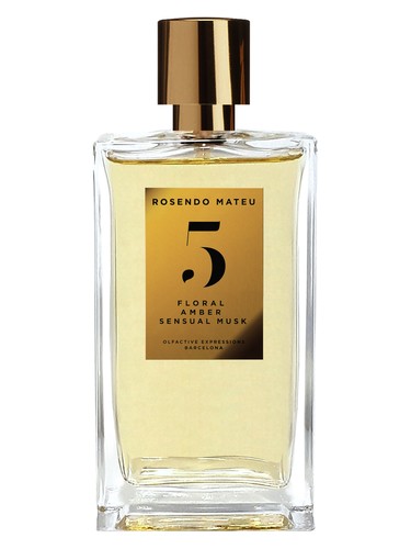 Frasco de Rosendo Mateu No 5 Floral, Amber, Sensual Musk — Rosendo Mateu Olfactive Expressions