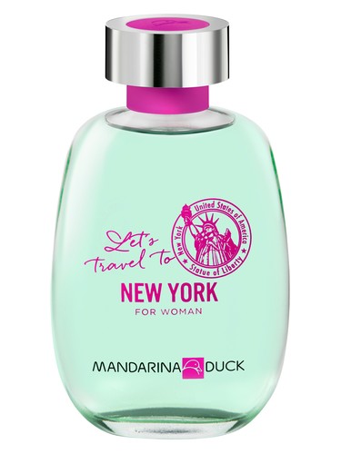 Frasco de Let's Travel To New York For Woman, de Mandarina Duck