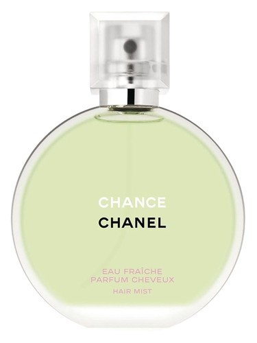 Frasco de Chance Eau Fraiche Hair Mist, de Chanel