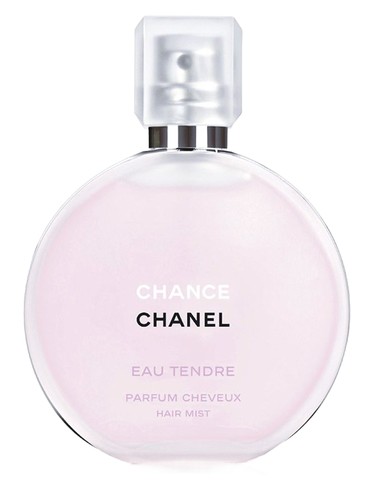 Frasco de Chance Eau Tendre Hair Mist — Chanel