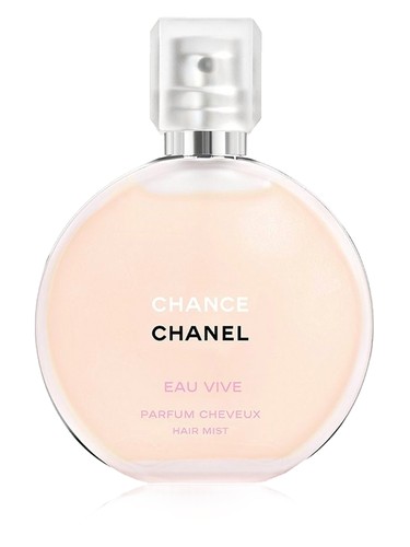 Frasco de Chance Eau Vive Hair Mist, de Chanel