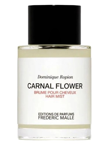 Frasco de Carnal Flower Hair Mist, de Frederic Malle Editions de Parfums