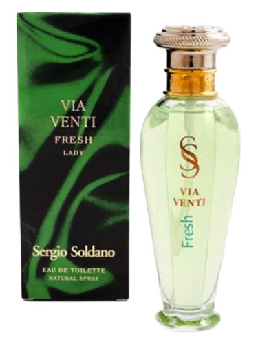 Frasco de Via Venti Fresh Lady, de Sergio Soldano