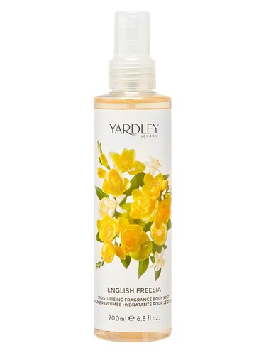 Frasco de English Freesia Fragrance Mist, de Yardley