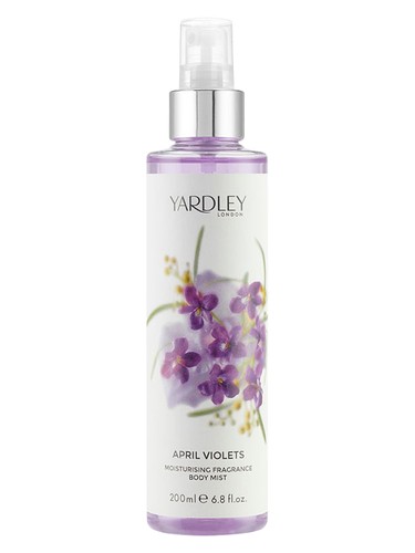 Frasco de April Violets Fragrance Mist, de Yardley