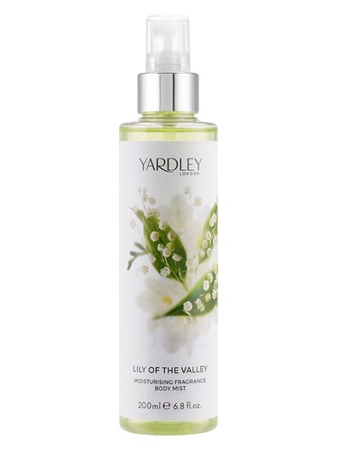 Frasco de Lily Of The Valley Fragrance Mist, de Yardley