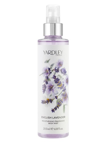 Frasco de English Lavender Fragrance Mist, de Yardley