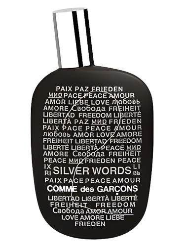Frasco de Comme des Garcons 2 Silver Words — Comme des Garcons
