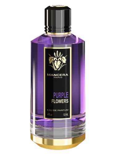 Frasco de Purple Flowers, de Mancera