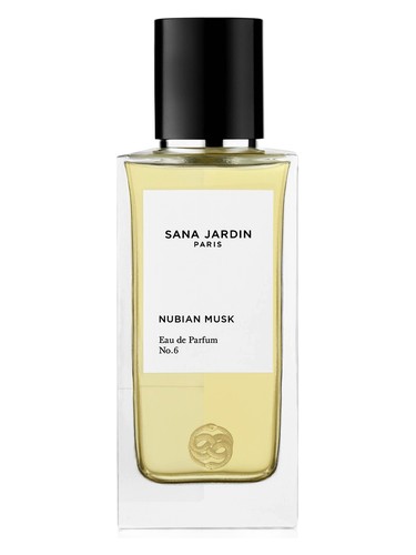 Frasco de Nubian Musk, de Sana Jardin