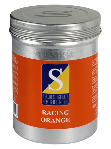 Frasco de Racing Orange, de Sergio Scaglietti