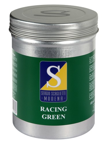 Frasco de Racing Green, de Sergio Scaglietti