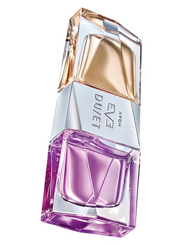 Frasco de Eve Duet Radiant, de Avon