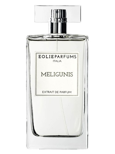 Frasco de Meligunis, de Eolie Parfums