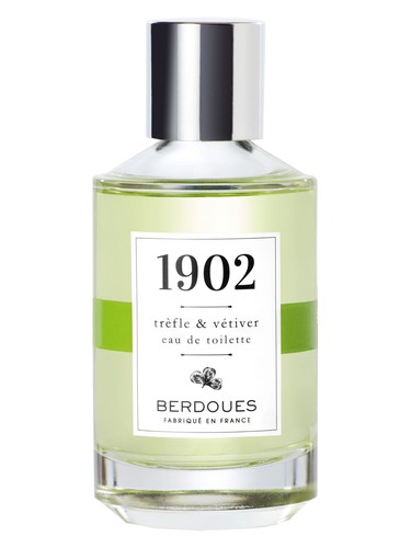 Frasco de Trefle & Vetiver, de Parfums Berdoues