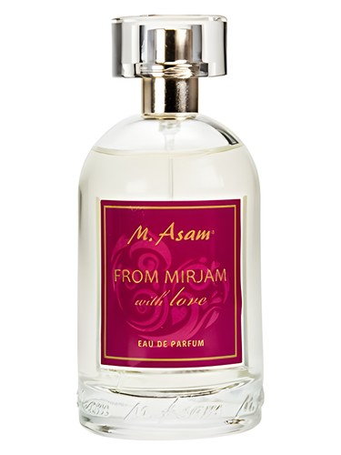 Frasco de From Mirjam with Love, de M. Asam