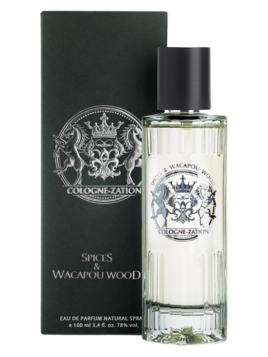 Frasco de Spices & Wacapou Wood — Cologne-Zation