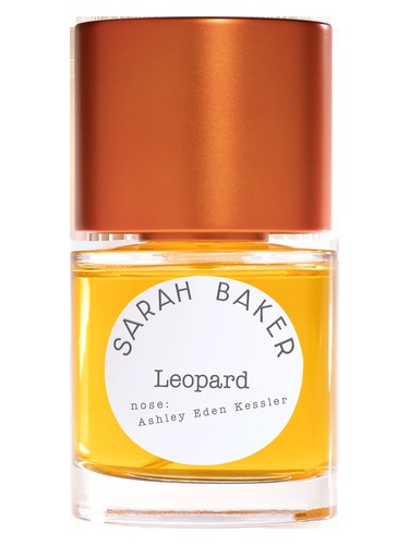 Frasco de Leopard, de Sarah Baker Perfumes