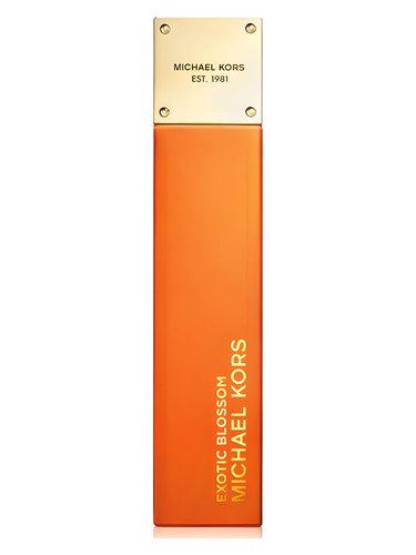 Frasco de Exotic Blossom, de Michael Kors