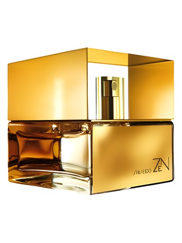 Frasco de Zen Gold, de Shiseido