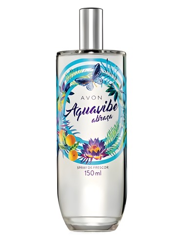 Frasco de Aquavibe Abraça (Aquavibe Laugh More), de Avon