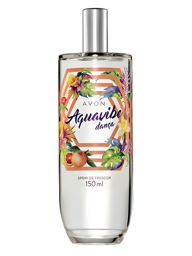 Frasco de Aquavibe Dança, de Avon