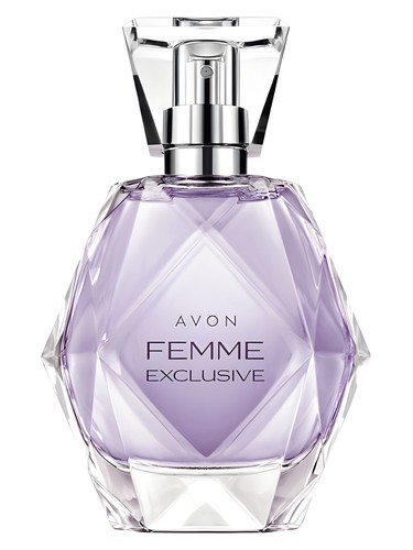 Frasco de Femme Exclusive, de Avon